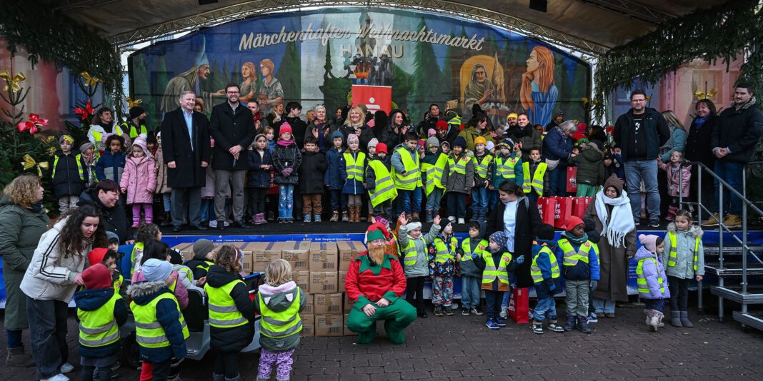 28 Kitas schmücken Hanauer Innenstadt: Kita St. Elisabeth belegt ersten Platz