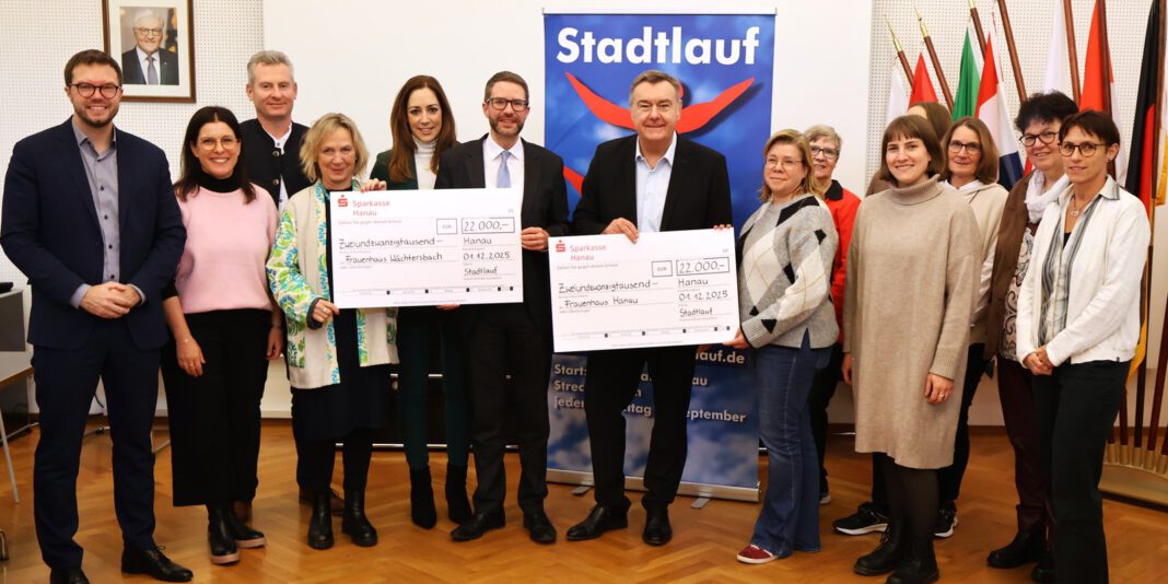 Stadtlauf in Hanau bringt 44.000 Euro für Frauenhäuser nach Rekordbeteiligung