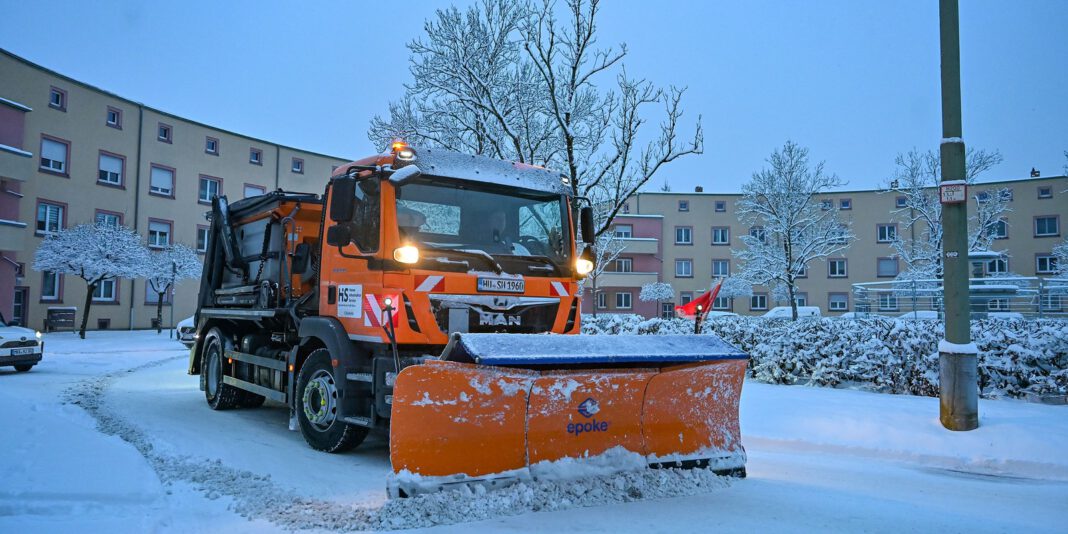Starker Schneefall in Hanau führt zu Ausfällen bei Müllabfuhr, Schulen und ÖPNV