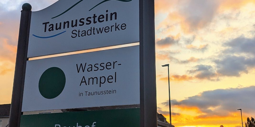 Taunusstein: Trinkwassersituation entspannt sich, Ampel wieder auf Grün